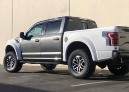 Ford Raptor 2" Flare 2" Rise Adv Fiber Body Kit- Fenders AFC 167