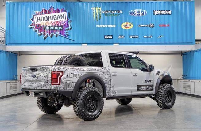 Ford Raptor 3" Flare 2" Rise Adv Fiber Body Kit- Fender Liners AFC 166-L thumbnail 10