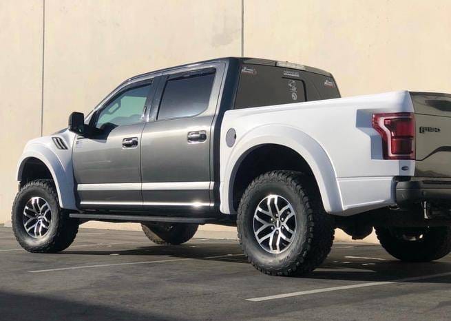 Ford Raptor 2" Flare 2" Rise Adv Fiber Body Kit- Fenders AFC 167 thumbnail 2