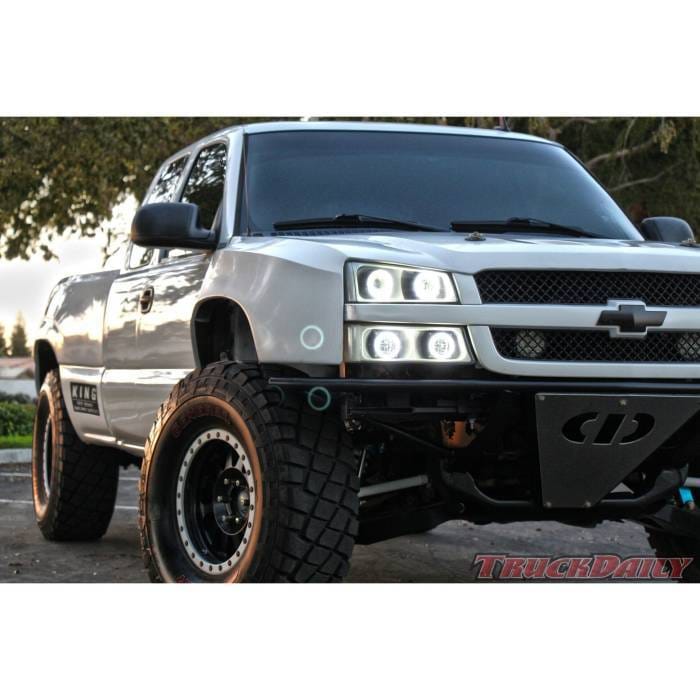 Chevrolet Silverado 88" Wide Adv Fiber Body Kit- 1 Pcs Front End AFC 124