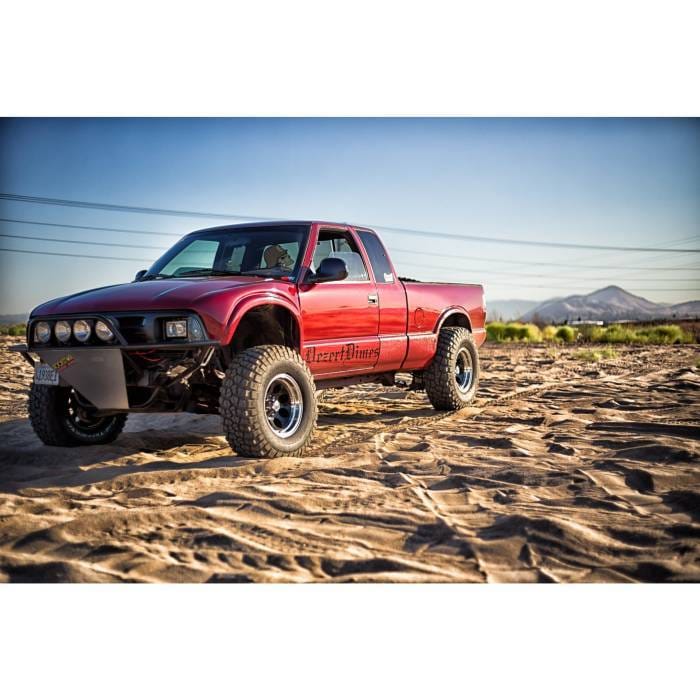 Chevrolet S-10 4" Flare 3" Rise Adv Fiber Body Kit- Fenders AFC 26
