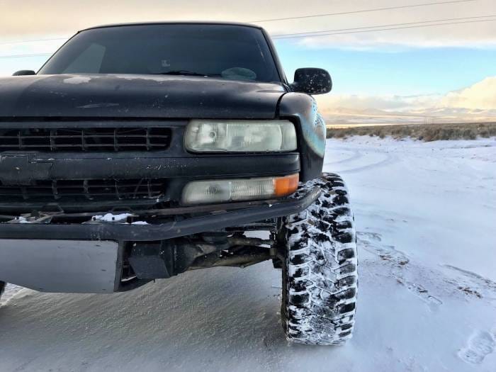 Chevrolet Silverado 4" Flare 3" Rise Adv Fiber Body Kit- Fenders AFC 25 thumbnail 4