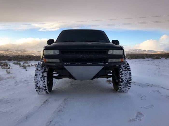 Chevrolet Silverado 4" Flare 3" Rise Adv Fiber Body Kit- Fenders AFC 25 thumbnail 5
