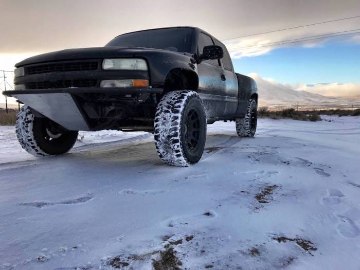 Chevrolet Silverado 4" Flare 3" Rise Adv Fiber Body Kit- Fenders AFC 25 thumbnail 6