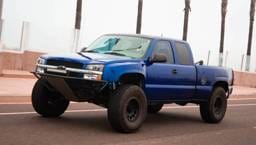 Chevrolet Silverado 4.5" Flare 3" Rise Adv Fiber Body Kit- Fenders AFC 72