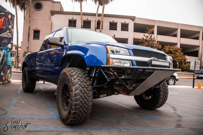 Chevrolet Silverado 4.5" Flare 3" Rise Adv Fiber Body Kit- Fenders AFC 72 thumbnail 7