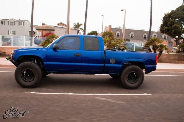 Chevrolet Silverado 4.5" Flare 3" Rise Adv Fiber Body Kit- Fenders AFC 72 thumbnail 8