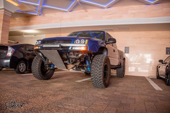Chevrolet Silverado 4.5" Flare 3" Rise Adv Fiber Body Kit- Fenders AFC 72 thumbnail 10