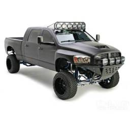 Dodge Ram 4" Flare 2" Rise Adv Fiber Body Kit- Fenders AFC 98
