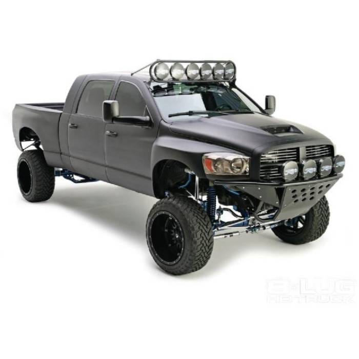 Dodge Ram 4" Flare 2" Rise Adv Fiber Body Kit- Fenders AFC 98