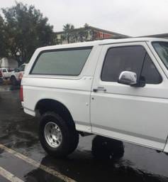 Ford Bronco 4" Flare 2" Rise Adv Fiber Quarter Panels AFC 113