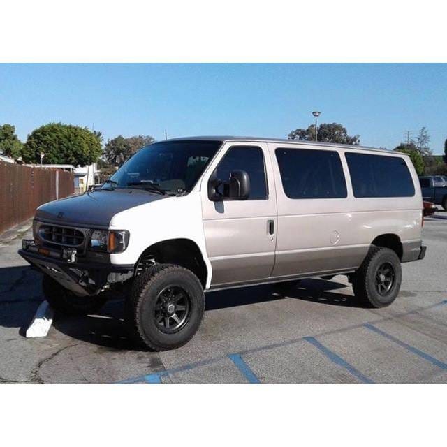 Ford Econoline 3" Flare 2.5" Rise  Adv Fiber Body Kit- Fenders AFC 128 thumbnail 4