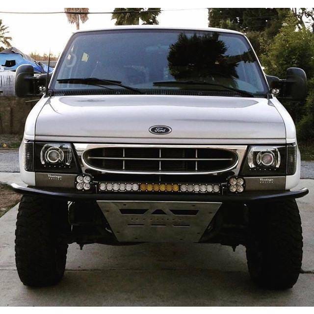 Ford Econoline 3" Flare 2.5" Rise  Adv Fiber Body Kit- Fenders AFC 128 thumbnail 5