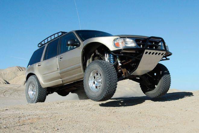 Ford Explorer 6.5" Flare 4" Rise Adv Fiber Body Kit- Fenders AFC 159