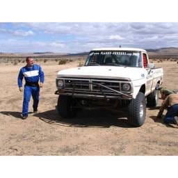 Ford F-100 4" Flare 2" Rise Adv Fiber Body Kit- Bedside Fenders AFC 129