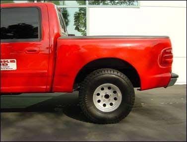Ford F-150 4.5" Flare 3" Rise Adv Fiber Body Kit- Bedside Fenders AFC 45 thumbnail 2