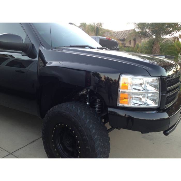 Chevrolet Silverado 4" Flare 2" Rise Adv Fiber Body Kit- Fenders AFC 104 thumbnail 3