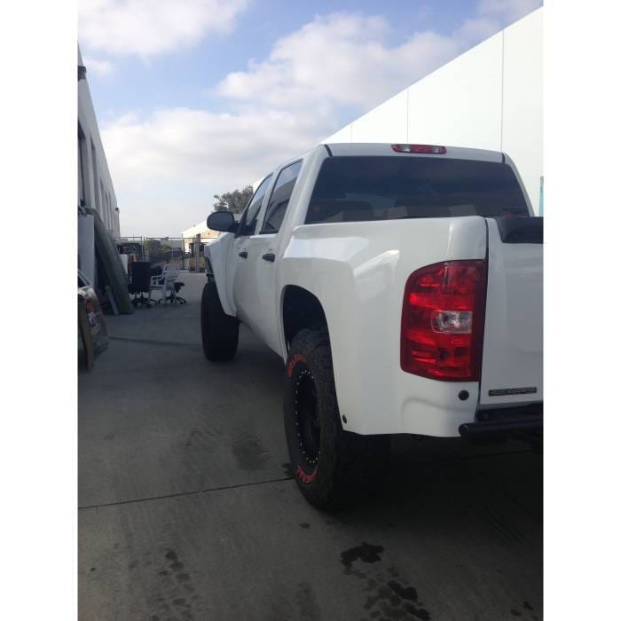 Chevrolet Silverado 4.5" Flare 2" Rise Body Kit- Bedside Fenders AFC 107 thumbnail 3