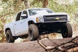 Chevrolet Silverado 2" Flare 1" Rise Adv Fiber Body Kit- Fenders AFC 131