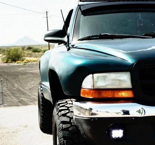 Dodge Dakota 4.5" Flare 3" Rise Adv Fiber Body Kit- Fenders AFC 30 thumbnail 5