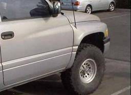 Dodge Ram 3" Flare 2.5" Rise Adv Fiber Body Kit- Fenders AFC 18