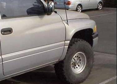 Dodge Ram 3" Flare 2.5" Rise Adv Fiber Body Kit- Fenders AFC 18