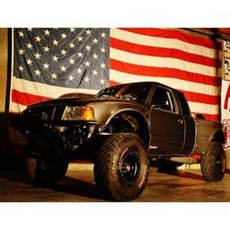 Ford Ranger 4" Flare 3" Rise Adv Fiber Body Kit- Fenders AFC 21