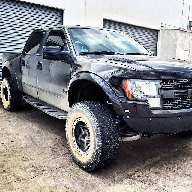 Ford Raptor 4.5" Flare 2" Rise Adv Fiber Body Kit- Fenders AFC 140 thumbnail 2