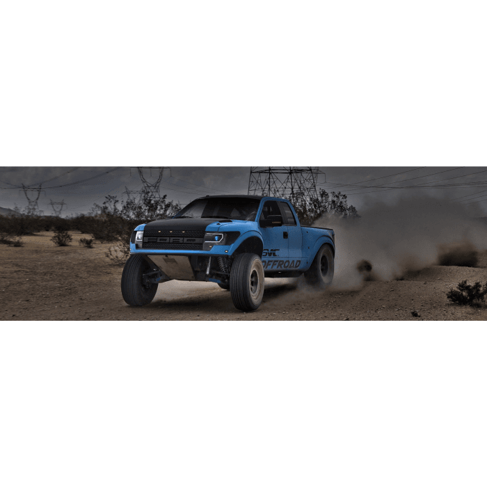 Ford Raptor 4.5" Flare 2" Rise Adv Fiber Body Kit- Fenders AFC 140 thumbnail 3