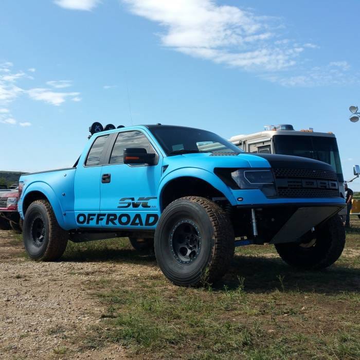 Ford Raptor 4.5" Flare 2" Rise Adv Fiber Body Kit- Fenders AFC 140 thumbnail 4
