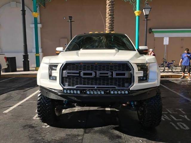 Ford Raptor Adv Fiber Body Kit- Gen 2 Conv Hood w/ Built in Vents AFC 163 thumbnail 3