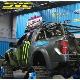 Ford Raptor 4.5” Flare 2" Rise Adv Fiber Body Kit- Bedside Fenders AFC 144