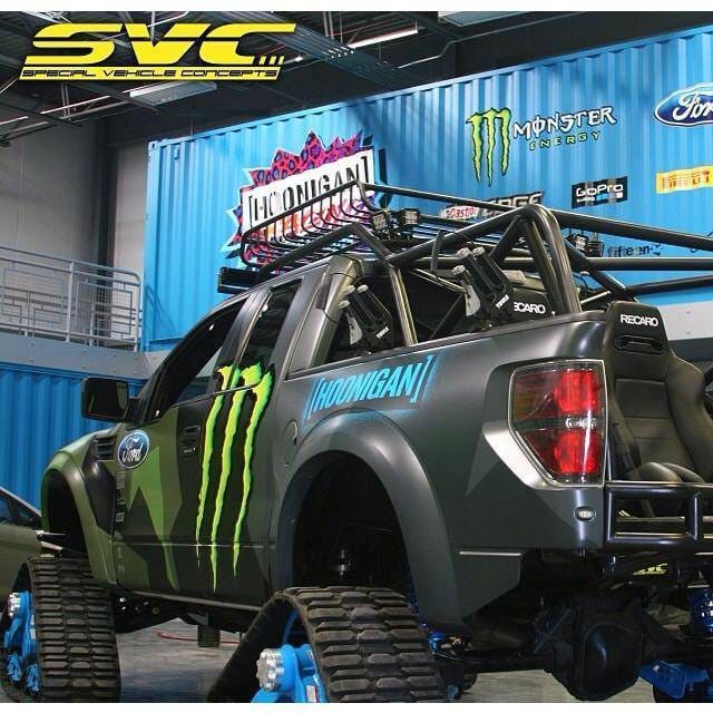 Ford Raptor 4.5” Flare 2" Rise Adv Fiber Body Kit- Bedside Fenders AFC 144