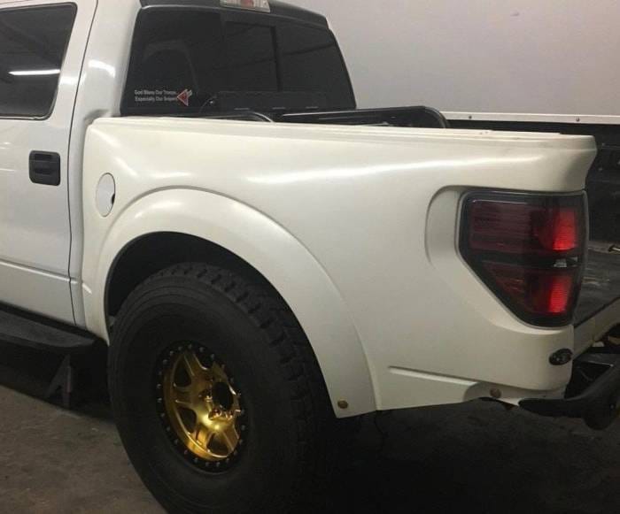 Ford F-150 to Raptor 2.5" Flare 1" Rise Body Kit- Bedside Fenders AFC 138 thumbnail 2