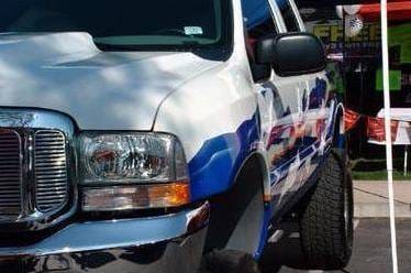 Ford Superduty 3" Flare 1" Rise Adv Fiber Body Kit- Fenders AFC 62