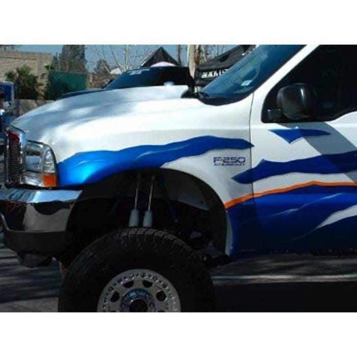 Ford Superduty 3" Flare 1" Rise Adv Fiber Body Kit- Fenders AFC 62 thumbnail 2