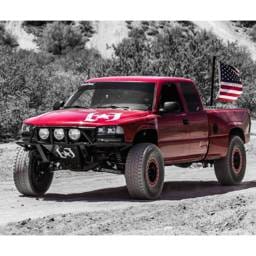 GMC Sierra 4" Flare 3" Rise Adv Fiber Body Kit- Fenders AFC 25-2
