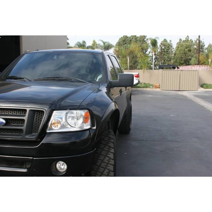 Ford F-150 4" Flare 2" Rise Adv Fiber Body Kit- Conversion Fenders AFC 133 thumbnail 6