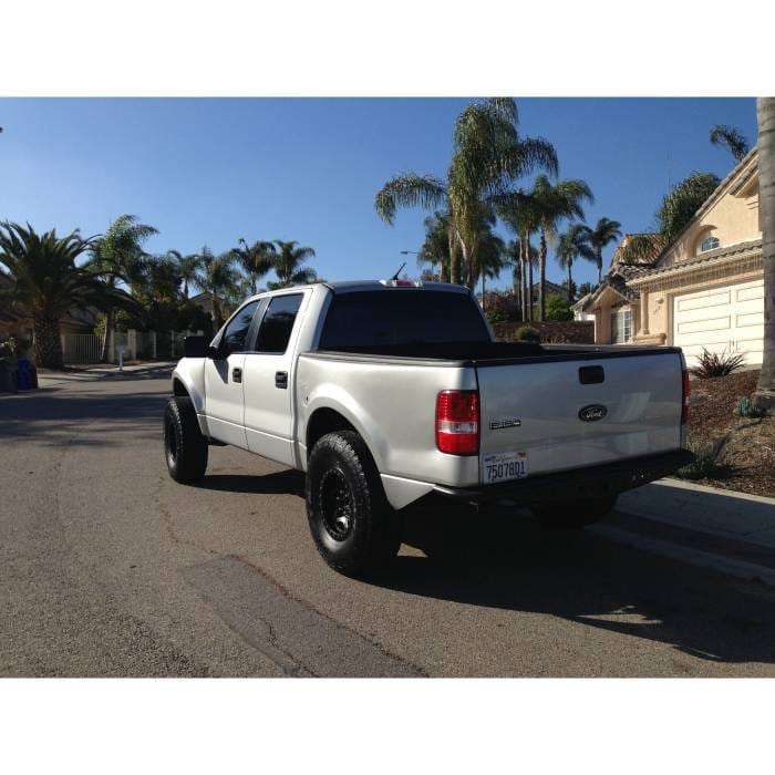 Ford F-150 4.5" Flare 3" Rise Adv Fiber Body Kit- Bedside Fenders AFC 90