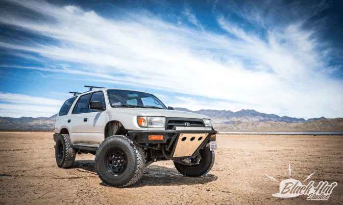 Toyota 4-Runner 4.5" Flare 3" Rise Adv Fiber Body Kit- Fenders AFC 83