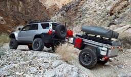 Toyota 4-Runner 4.5" Flare 2" Rise Adv Fiber Body Kit- Fenders AFC 121