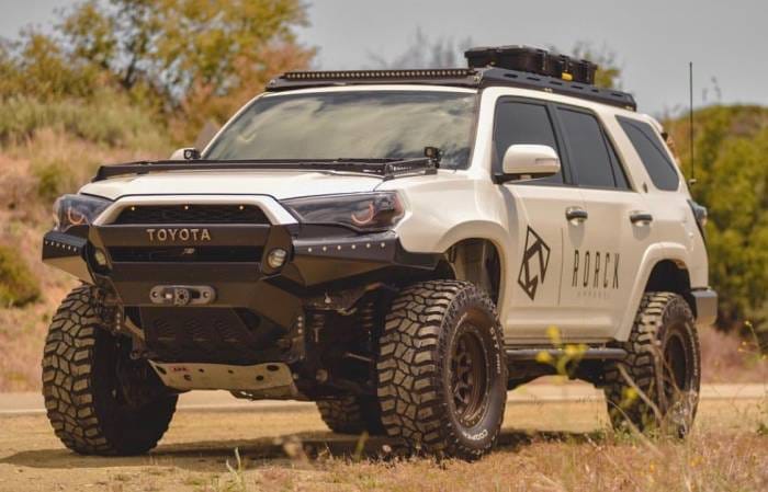 Toyota 4-Runner 3" Flare 2" Rise Adv Fiber Body Kit- Fenders AFC 165 thumbnail 2