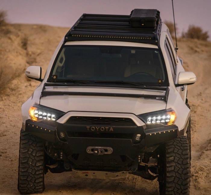 Toyota 4-Runner 3" Flare 2" Rise Adv Fiber Body Kit- Fenders AFC 165 thumbnail 3