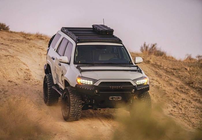 Toyota 4-Runner 3" Flare 2" Rise Adv Fiber Body Kit- Fenders AFC 165 thumbnail 4