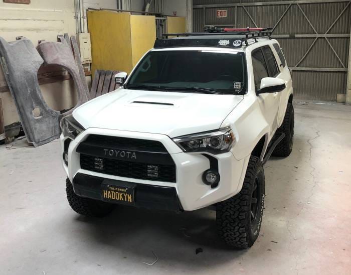 Toyota 4-Runner 3" Flare 2" Rise Adv Fiber Body Kit- Fenders AFC 165 thumbnail 7