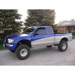 Toyota Tacoma 4" Flare 3" Rise Adv Fiber Body Kit- Bedside Fenders AFC 17