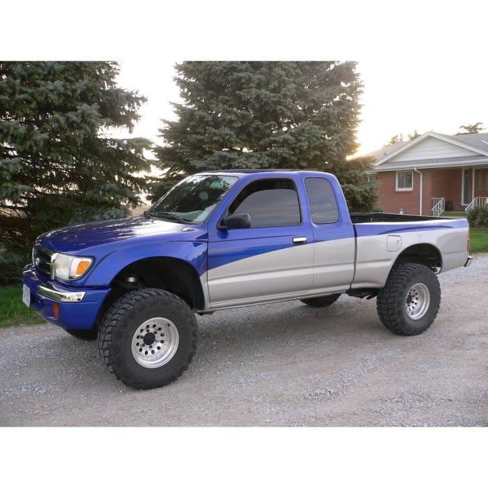 Toyota Tacoma 4" Flare 3" Rise Adv Fiber Body Kit- Bedside Fenders AFC 17