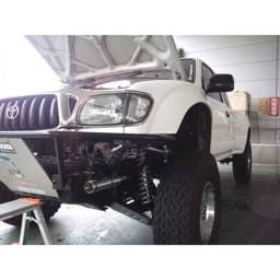 Toyota Tacoma 4.5" Flare 3" Rise Adv Fiber Body Kit- Fenders AFC 64