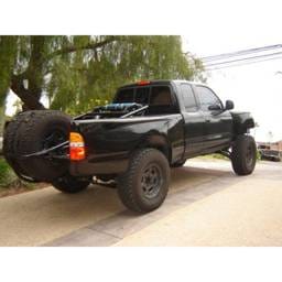 Toyota Tacoma 7" Flare 3" Rise Adv Fiber Body Kit- Bedside Fenders AFC 141
