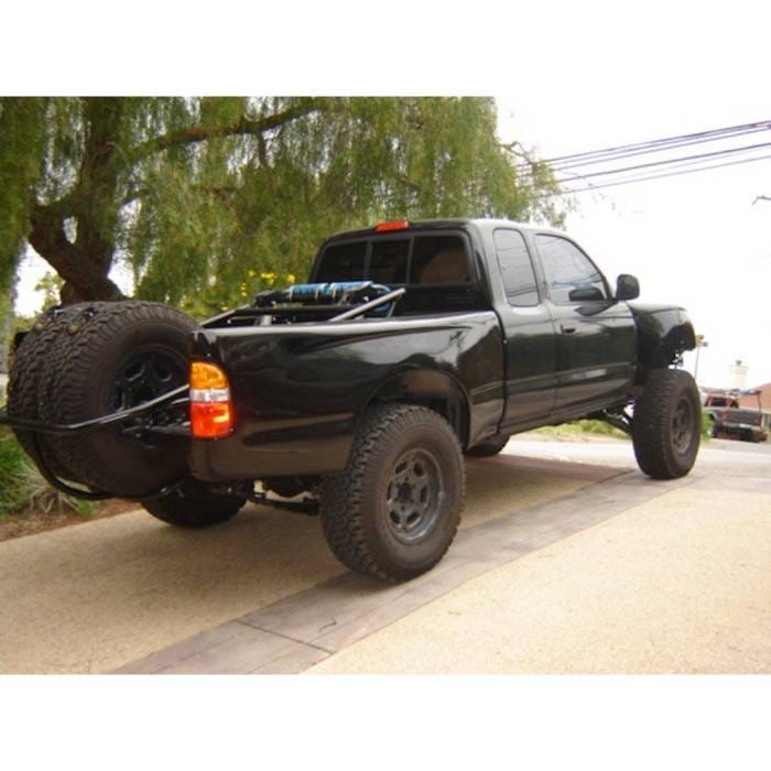 Toyota Tacoma 7" Flare 3" Rise Adv Fiber Body Kit- Bedside Fenders AFC 141